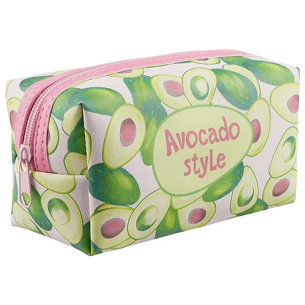 Косметичка на молнии Avocado style (16х8) (ПВХ бокс) 2598133 — 1