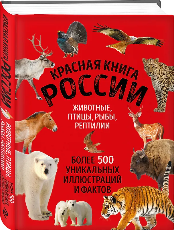 Книга Красная книга России. Большой формат. Более 500 уникальных иллюстраций и фактов (новое издание) (основной) (Юлия Добрыня) — 5