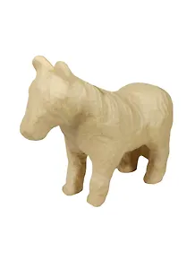 Фигурка из папье-маше Пони (SA124) (объемная мал.) (7,5х21,5х17см)