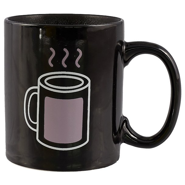 Кружка-хамелеон Hot mug (330мл) (керамика) 2693536 — 1