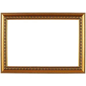 Пластиковая рама, позолоченная, 30 х 45 см