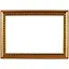 Пластиковая рама, позолоченная, 30 х 45 см — 222352 — 1