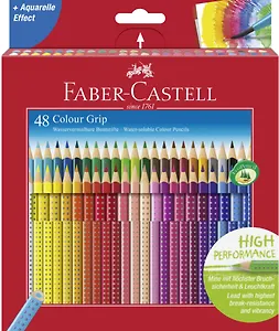 Карандаши цветные Faber-Castell, Grip, 48 цветов