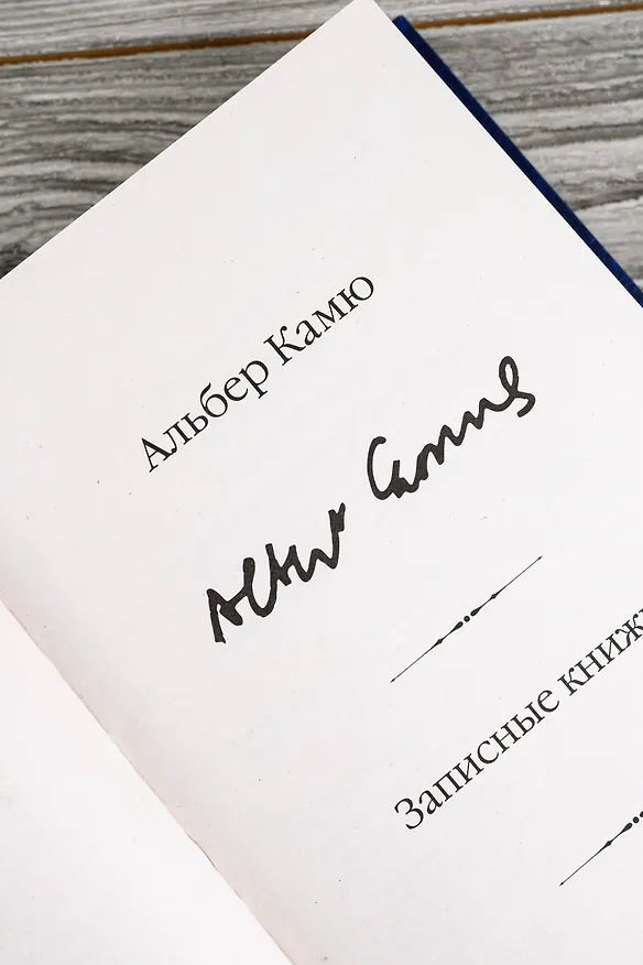 Книга Записные книжки (Альбер Камю) — 11