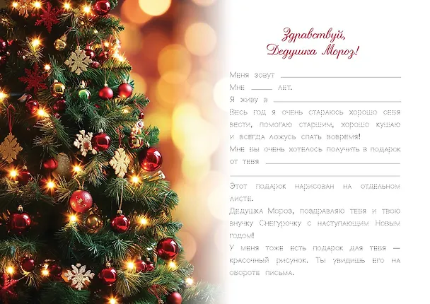 Книга Моё первое письмо Деду Морозу (для детей 4-6 лет) () — 9