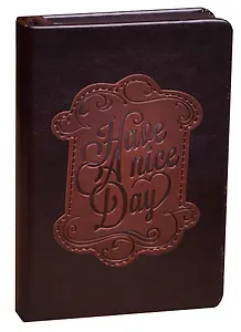 Ежедневник недат. А6 144л "Сариф" коричневый/"Виннер" коричневый, кожзам, мягкий переплет, нашивка с тисн, тонир.блок, срез в цвет обл., Escalada