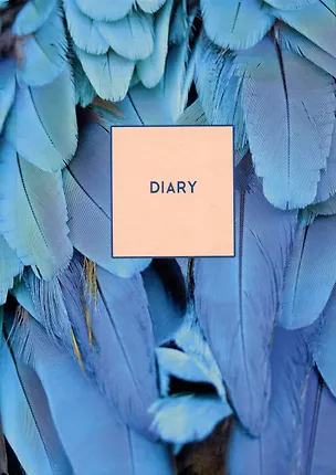 Ежедневник недат. А5 128л "In blue" 7БЦ, глянц.лам, офсет 2944427