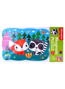 Пазлы на магните Fisher-Price "В лесу" 12 элементов