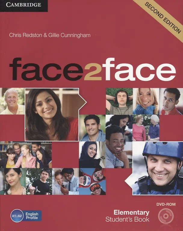 Книга Face2face Elementary Students Book with DVD-ROM / 2nd Edition (Крис Редстон) — 1
