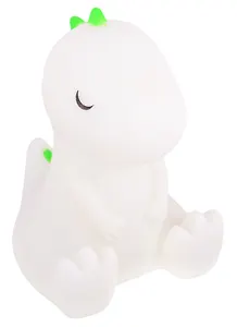 Светильник LED Динозаврик с закрытыми глазками (11х14) (ПВХ бокс) (12-7621-002)