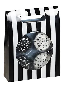 Магниты 04шт 25мм "Зебра" пл.уп., Alldo