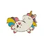 Значок Pin Joy Единорог с разноцветной гривой (металл) (12-08599-002) — 2733693 — 2