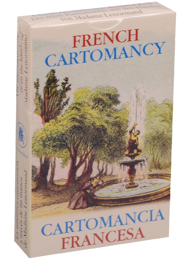 Книга Таро Аввалон, French Cartomancy Оракул Французское гадание (инструкция на англ. яз.) (EX106) (коробка) () — 1