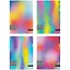 Папка-уголок А4 "Gradient" 200 мкм, с эффектом блесток, пластик, ассорти, Berlingo — 3154484 — 1