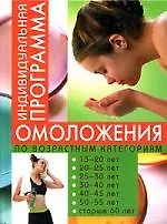 Индивидуальная программа омоложения по возрастным категориям