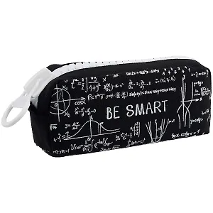 Пенал с большой молнией "Формулы. Be smart", 21.5 х 10.5 см