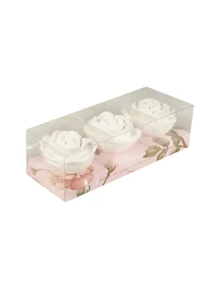 Аромасаше гипс Ваниль набор 3 шт (15,8х5,4х4,9) (36859) 2456963