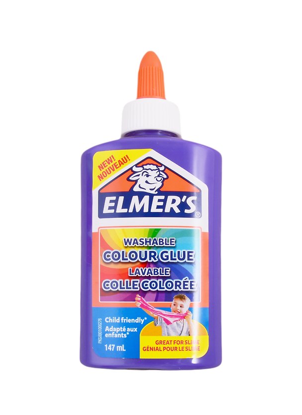 Клей для слаймов Elmers, 147 мл, фиолетовый 256024 — 1