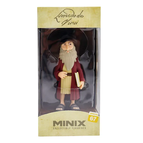 Коллекционная фигурка Леонардо да Винчи (12см) (Minix) (16105) 3118723 — 4