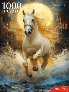 Пазлы «Белая лошадь» (1000 элементов)