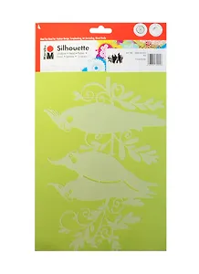 Трафарет-силуэт Marabu 003 Три птицы (028800003) (А4)