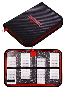 Пенал школьный 1 отделение "Карбон"