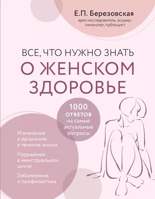 Все, что нужно знать о женском здоровье. 1000 ответов на самые актуальные вопросы — 369834 — 1