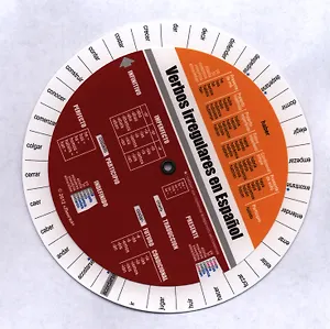 Испанские неправильные глаголы (Таблица-вертушка)