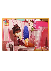 Мягкие пазлы А5 Маша и Медведь (Маша с прической) (VT1103-30) (12 элементов) (4 мм) (235х165мм) (3+) (упаковка)