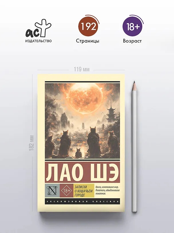 Книга Записки о Кошачьем городе (Лао Шэ) — 5