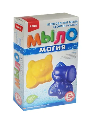 LORI Мыл-008 МылоМагия Забавные зверушки (набор д/творч.) (5+) (коробка) 2491168
