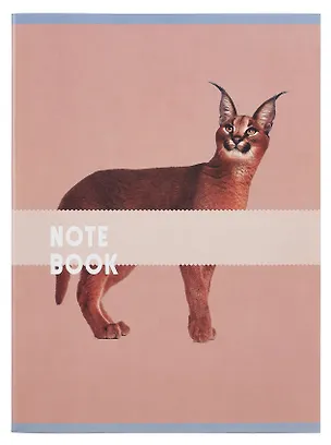 Тетрадь А4 80л кл. "Чудесный кот" скрепка, мел.картон, выб.лак 3083970