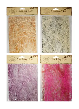 Сизаль в листах 15х21см, 2 шт., ассорти (11-LA-D26000170) 2485345