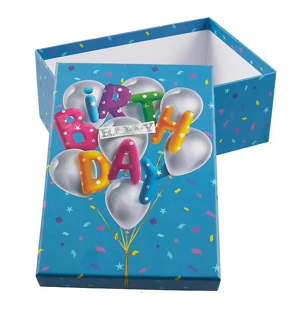 Коробка подарочная "Birthday" 23*16*9,5см, картон 2981943 — 1