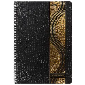 Тетрадь в клетку Hatber, Gold Style, А4, 96 листов, в ассортименте