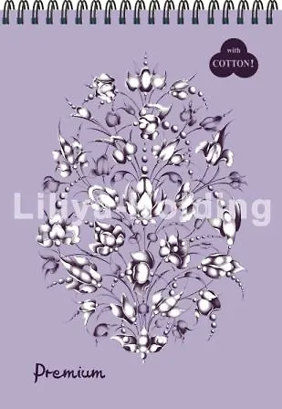 Лилия Холдинг Полиграфия Блокнот "Premium Lavanda" (темно-розовый) 30л А3 на пружине БPr3/Lv 311297 — 1