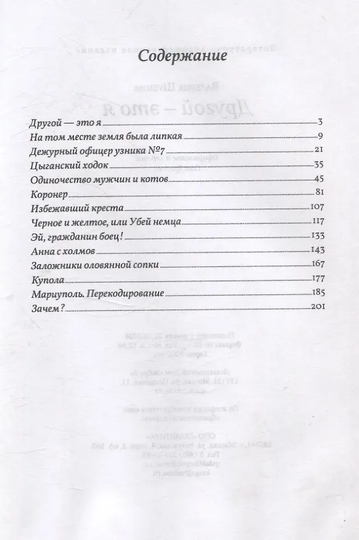 Книга Другой - это я (Валерия Шубина) — 3