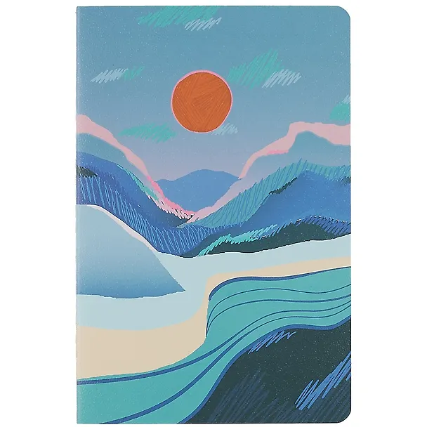 Тетрадь общая «Sunrise in the mountains», 32 листа в клетку, А5, в ассортименте - Kairui 2885527 — 5