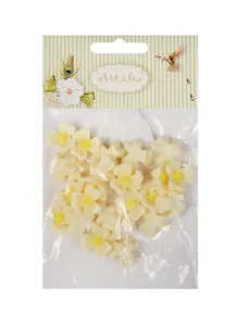 Цветок трилистник (В213) в пакете, 25 шт,   молочный (11-08631-59)