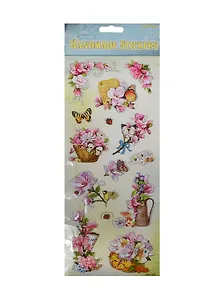 Fun Kingdom Наклейки ручной работы с блестками (HMS-1208A) (упаковка)