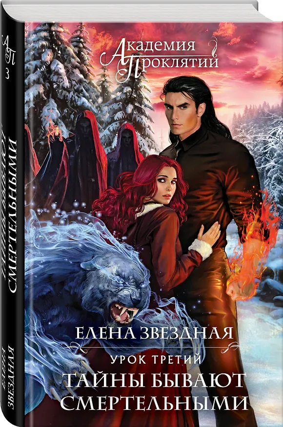 Книга Академия Проклятий. Урок третий: Тайны бывают смертельными (Елена Звёздная) — 4