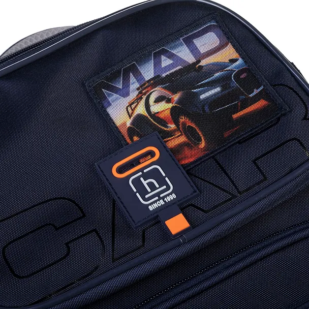 Рюкзак "Mad car" 2 отделения, 40*29*17 см, полиэстер, 5 карманов 3080327 — 6
