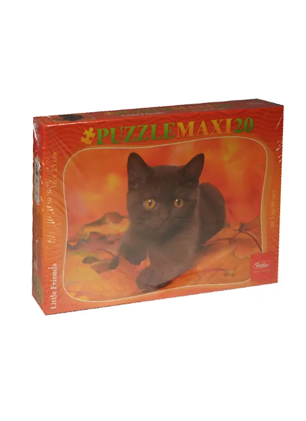 Пазлы 20 MAXI А5ф Котенок (20П35_04223) (16х23см) (3-99л.) (Hatber) (коробка) 2473406 — 1
