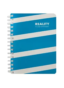Блокнот А6 96л кл. "Reality" спираль, ламинация, IN FOLIO