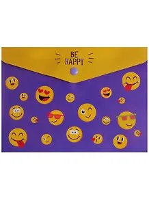 Папка-конверт на кнопке "Смайлы"