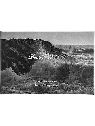 Еженедельник дат. 2027г. А6 64л 160*105 "Silence. Волна", иск.кожа, тв.переплет, полускр. спираль, шелкография, горизонт.карманный 3172404