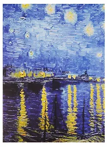 Sketchbook Винсент Ван Гог Звезды и море (80л) (19х25)