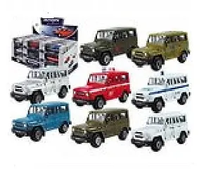 Машинка UAZ HUNTER (1:60) (1130) (1130B-RUS) (в ассорт.) (блистер)