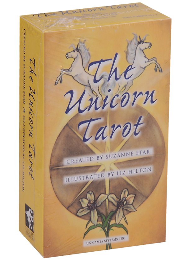 Книга Unicorn Tarot / Таро Единорога (карты + инструкция на английском языке) () — 1