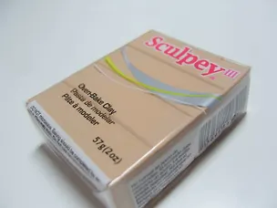 Скалпи-3 запекаемый пластик бежевый (57г) (S302093) 2288430